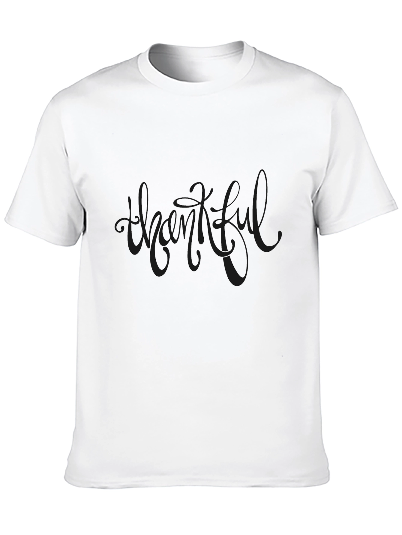 Thankful Black Graphic Tee