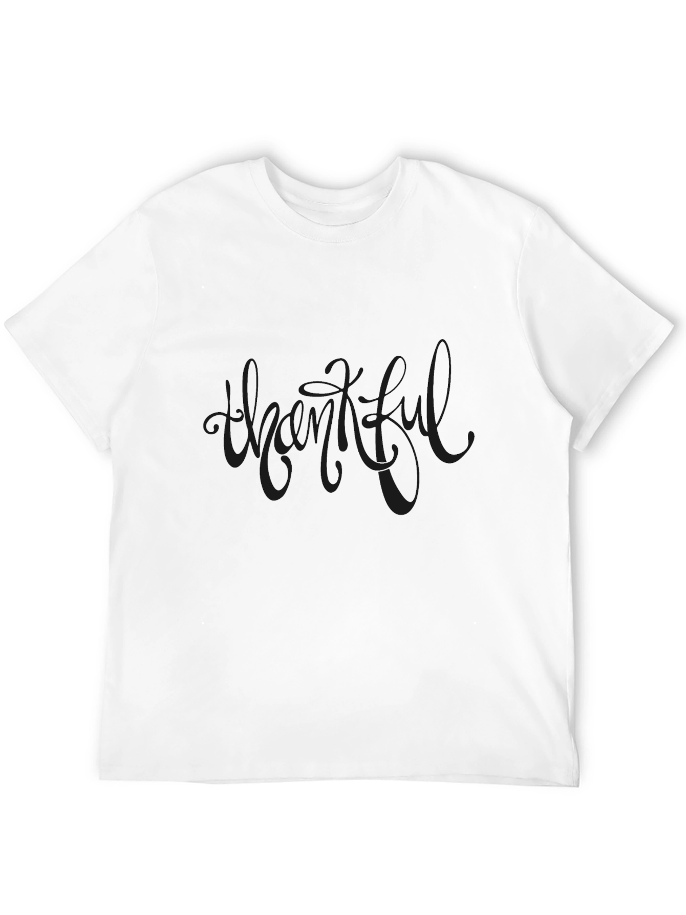 Thankful Black Graphic Tee