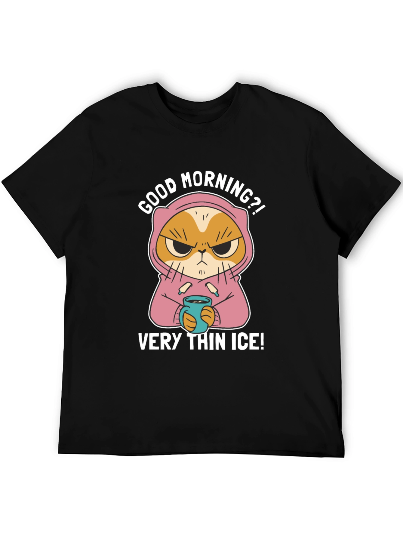 Grumpy Cat T-Shirt - Very Thin Ice!