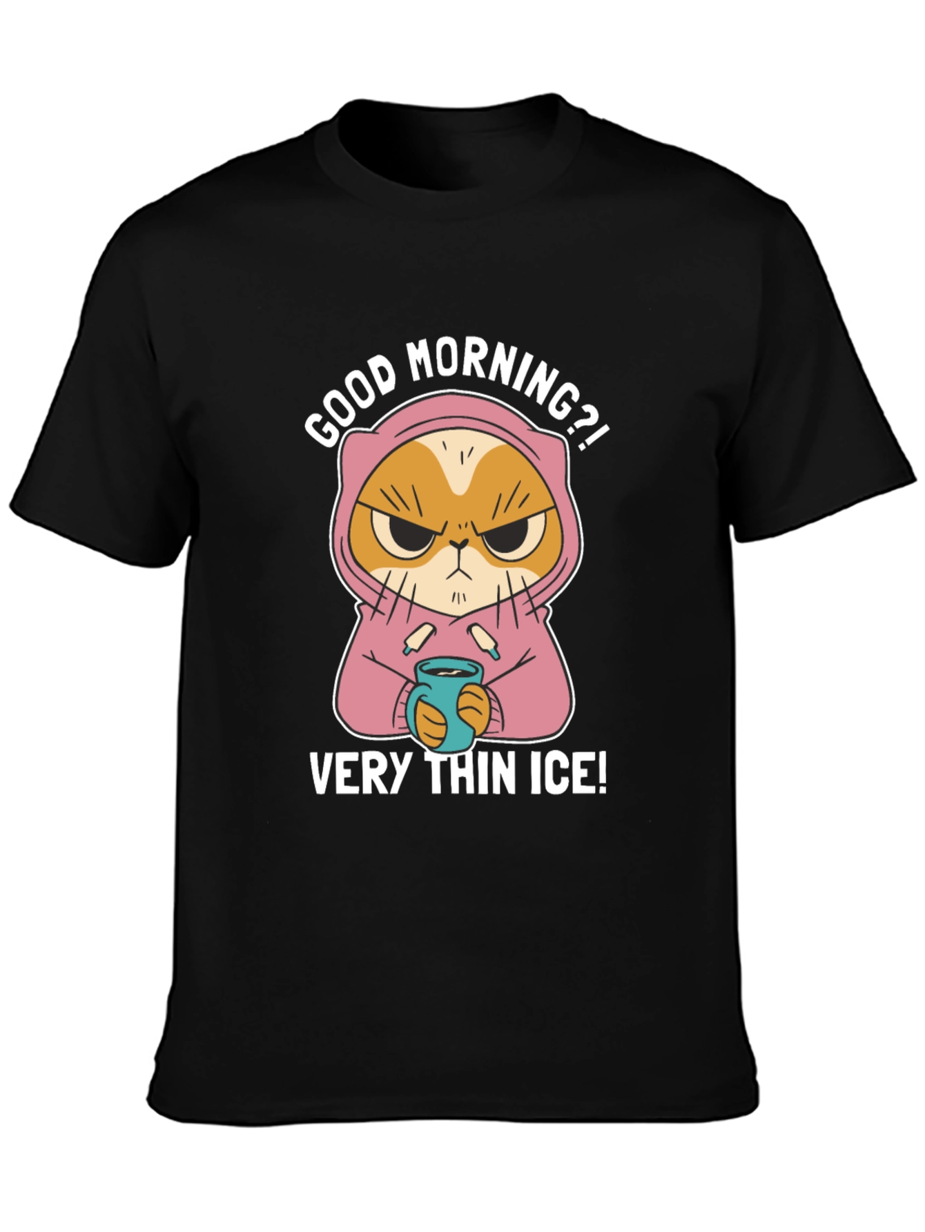 Grumpy Cat T-Shirt - Very Thin Ice!