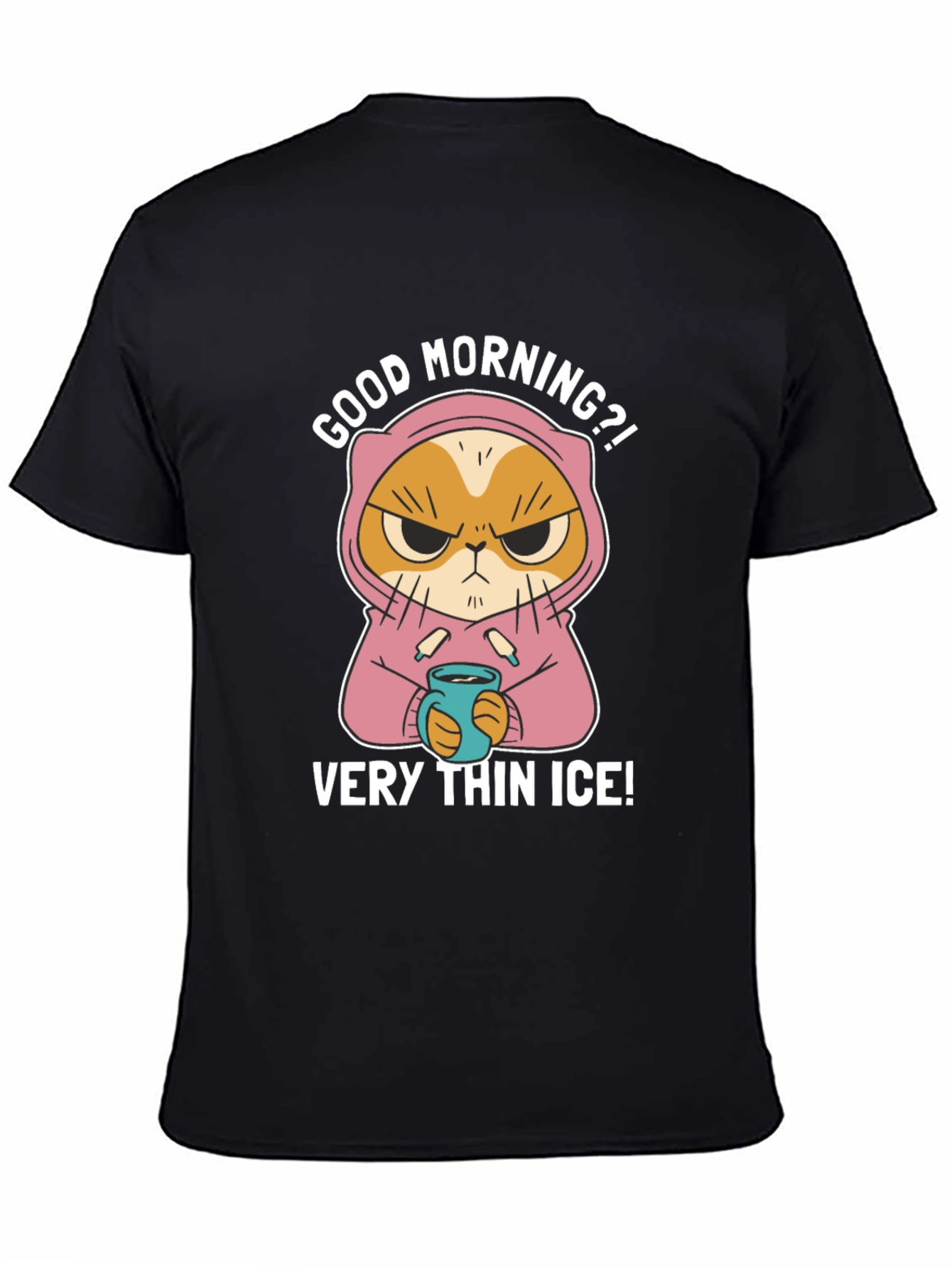 Grumpy Cat T-Shirt - Very Thin Ice!