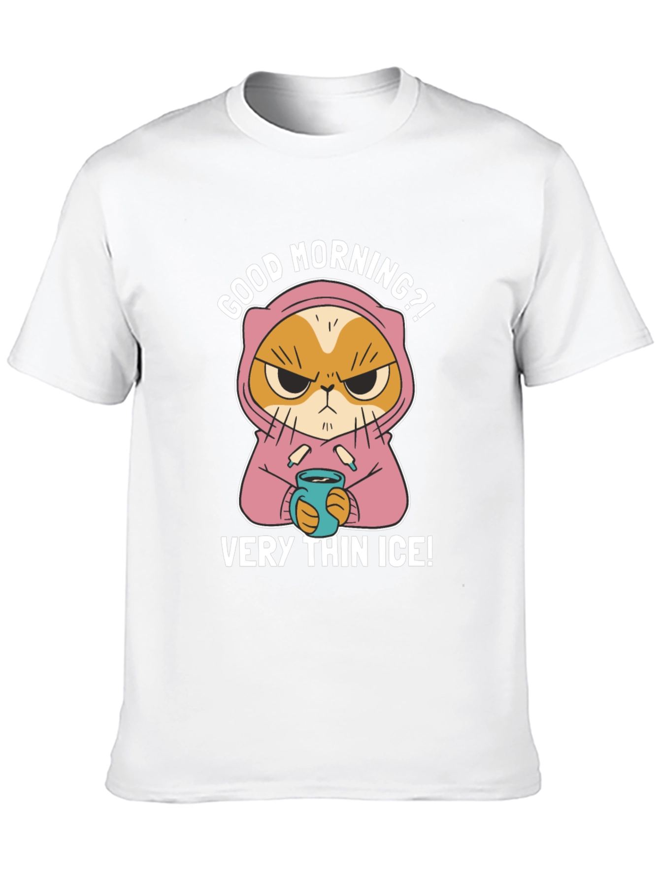 Grumpy Cat T-Shirt - Very Thin Ice!