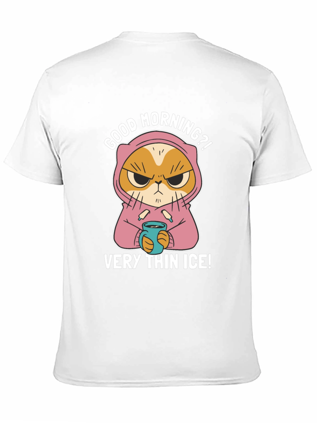 Grumpy Cat T-Shirt - Very Thin Ice!