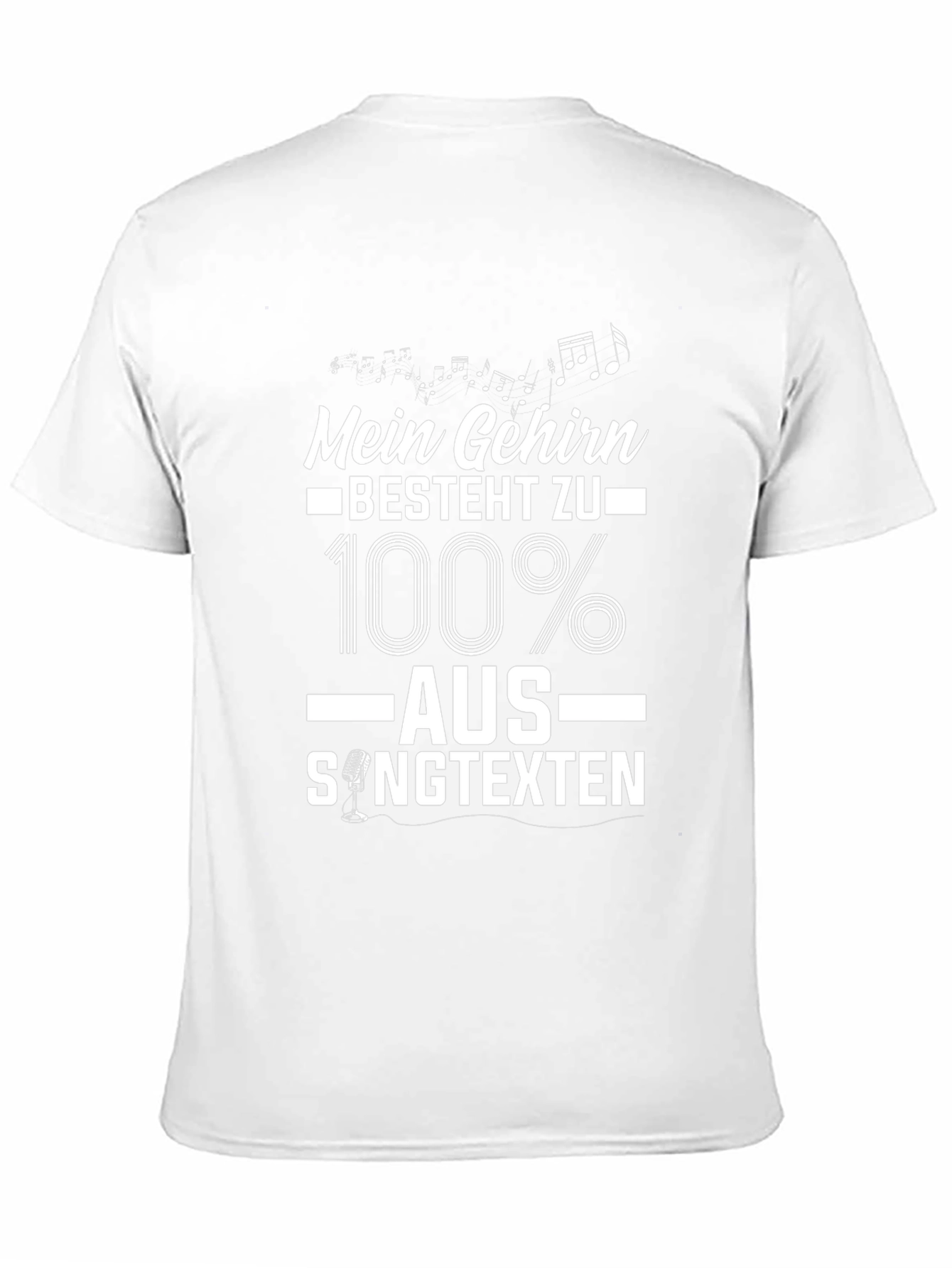 Mein Gehirn Songtext T-Shirt - Musician Gift
