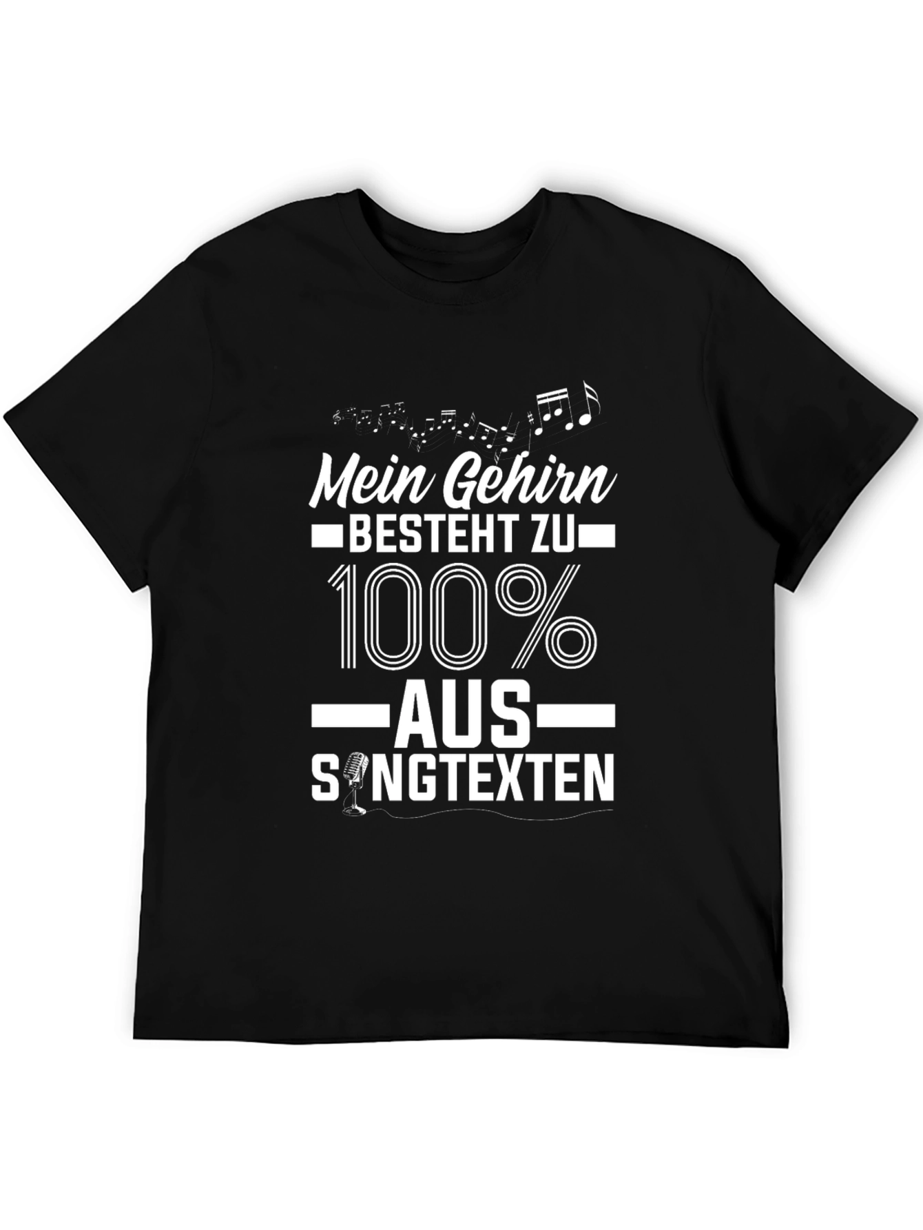 Mein Gehirn Songtext T-Shirt - Musician Gift