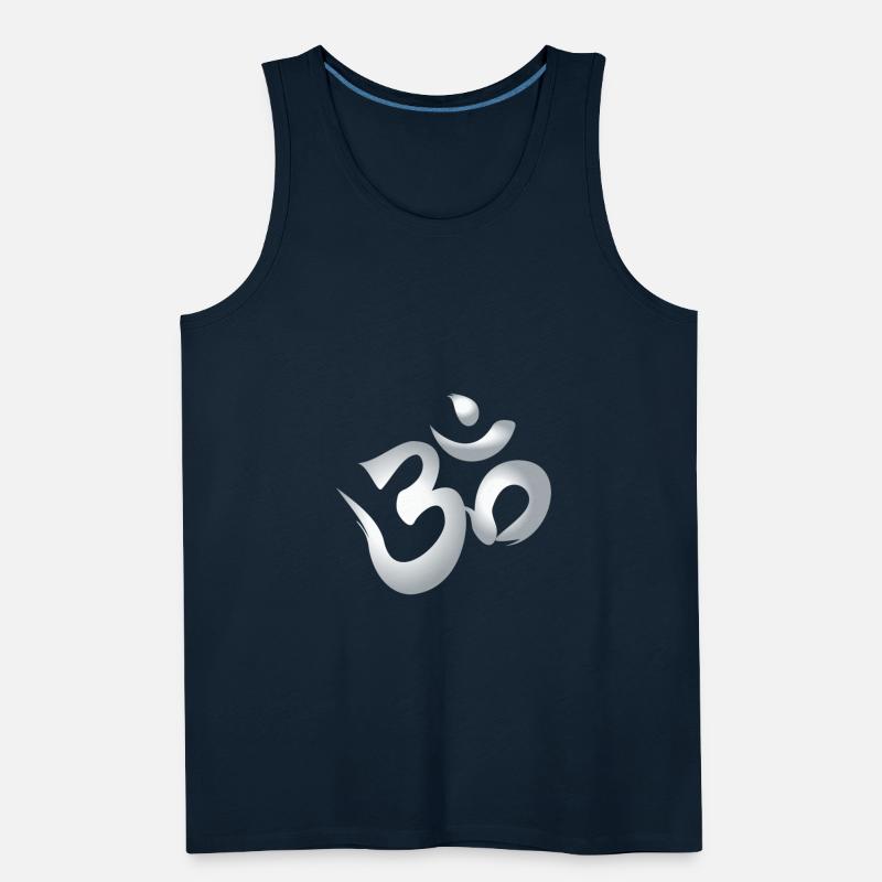 Buddhism Hinduism - Spirit Symbol Calligraphy OM 2
