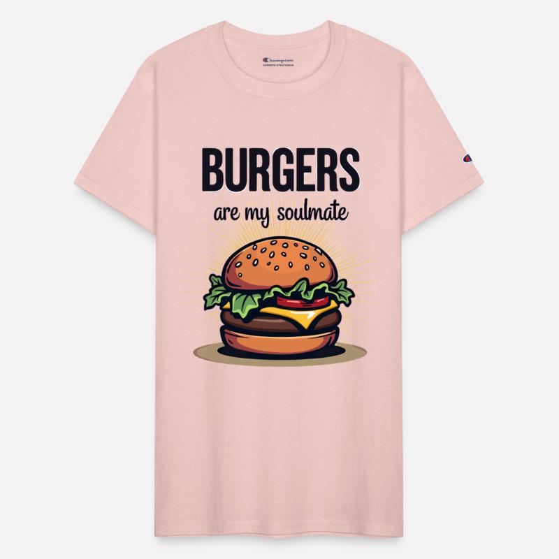 Burgers are my Soulmate Hamburger Fast Food