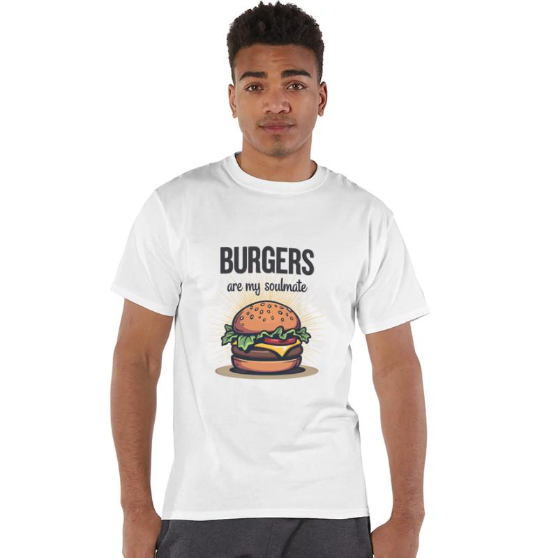 Burgers are my Soulmate Hamburger Fast Food