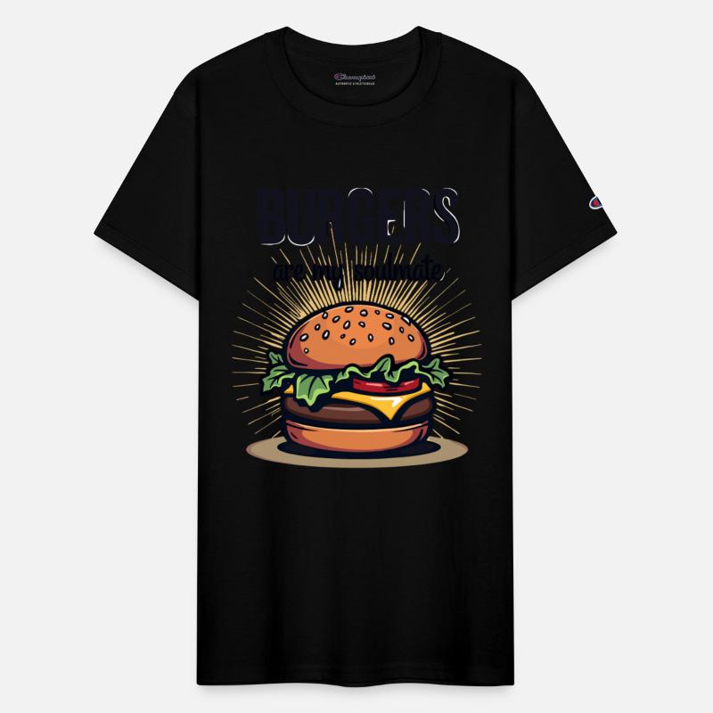 Burgers are my Soulmate Hamburger Fast Food