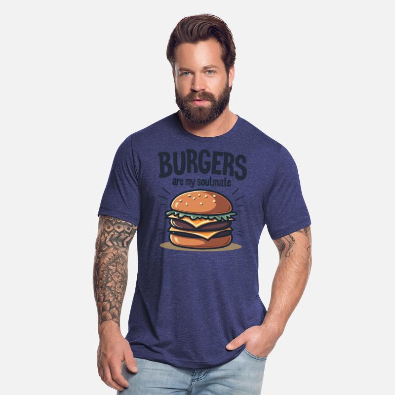 Burgers are my Soulmate Hamburger Fast Food