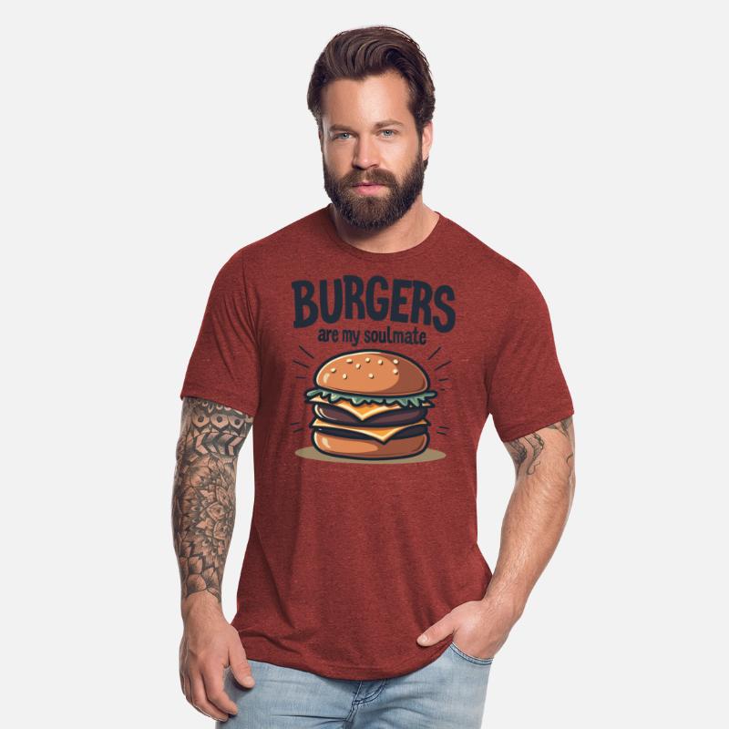 Burgers are my Soulmate Hamburger Fast Food