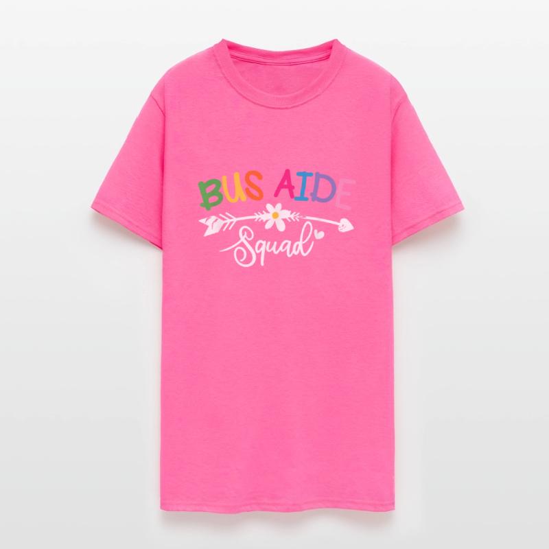 Bus Driver Aide Squad Back to School 1st Group Mat