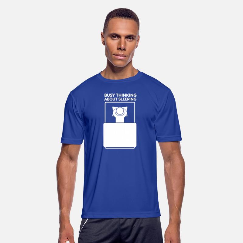 Busy Thinking About Sleeping Funny Overthinker