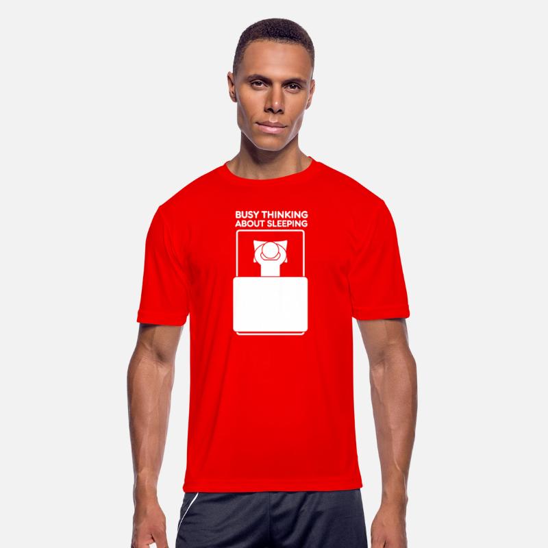 Busy Thinking About Sleeping Funny Overthinker