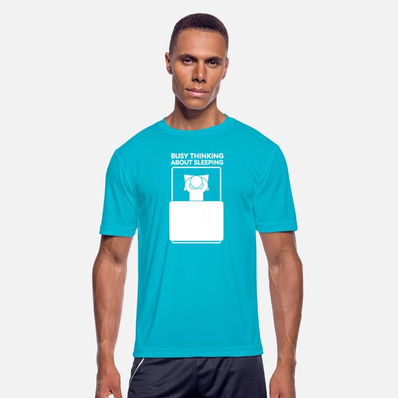 Busy Thinking About Sleeping Funny Overthinker