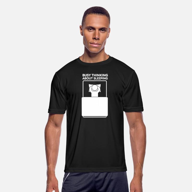 Busy Thinking About Sleeping Funny Overthinker