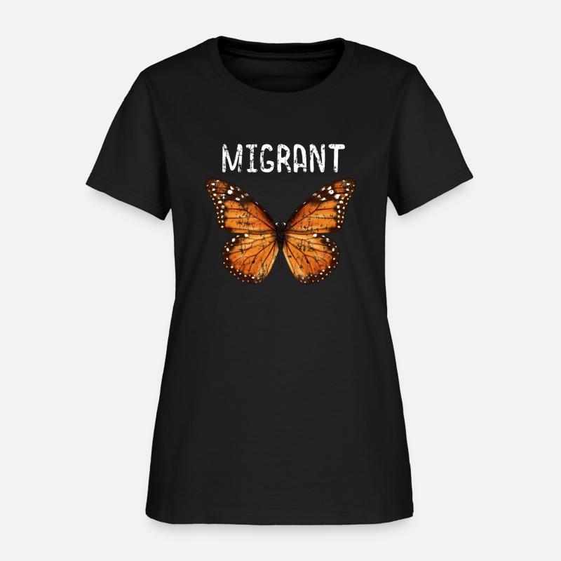 Butterfly Monarch Design, Support Immigrants and
