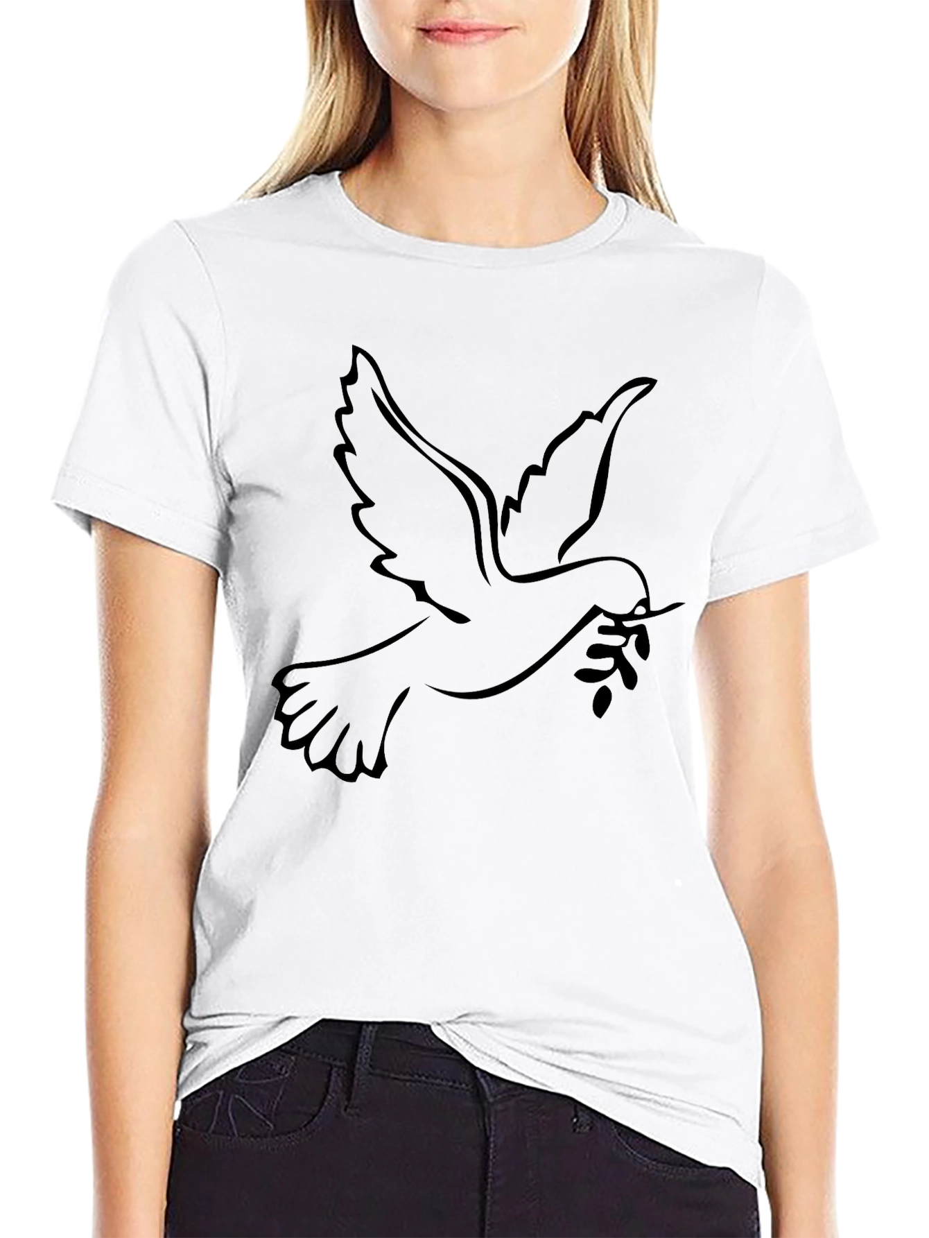 Peace Dove Graphic T-Shirt