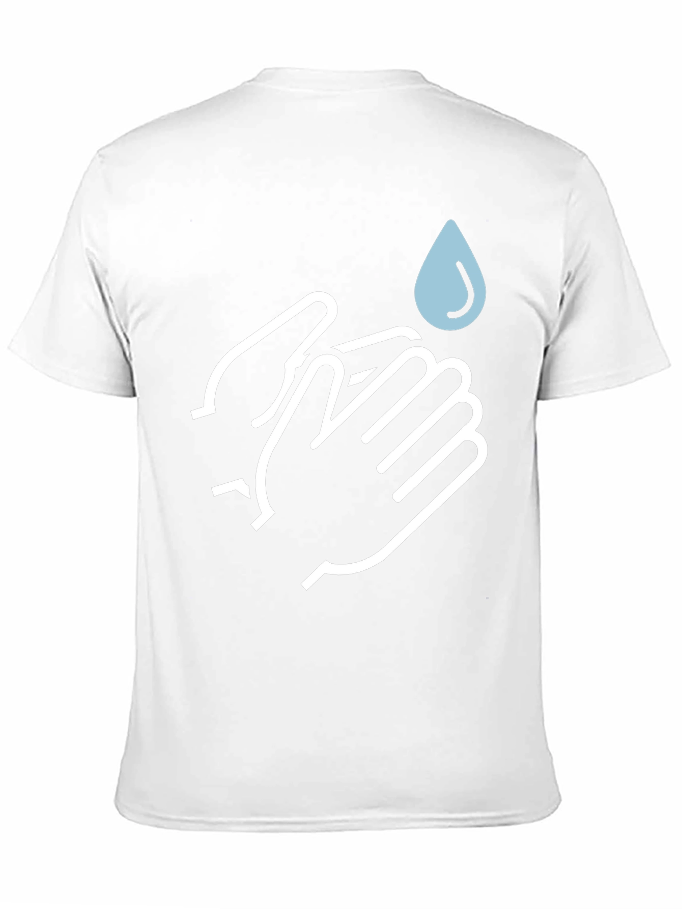 Wash Your Hands Graphic Tee - Unisex Black T-Shirt