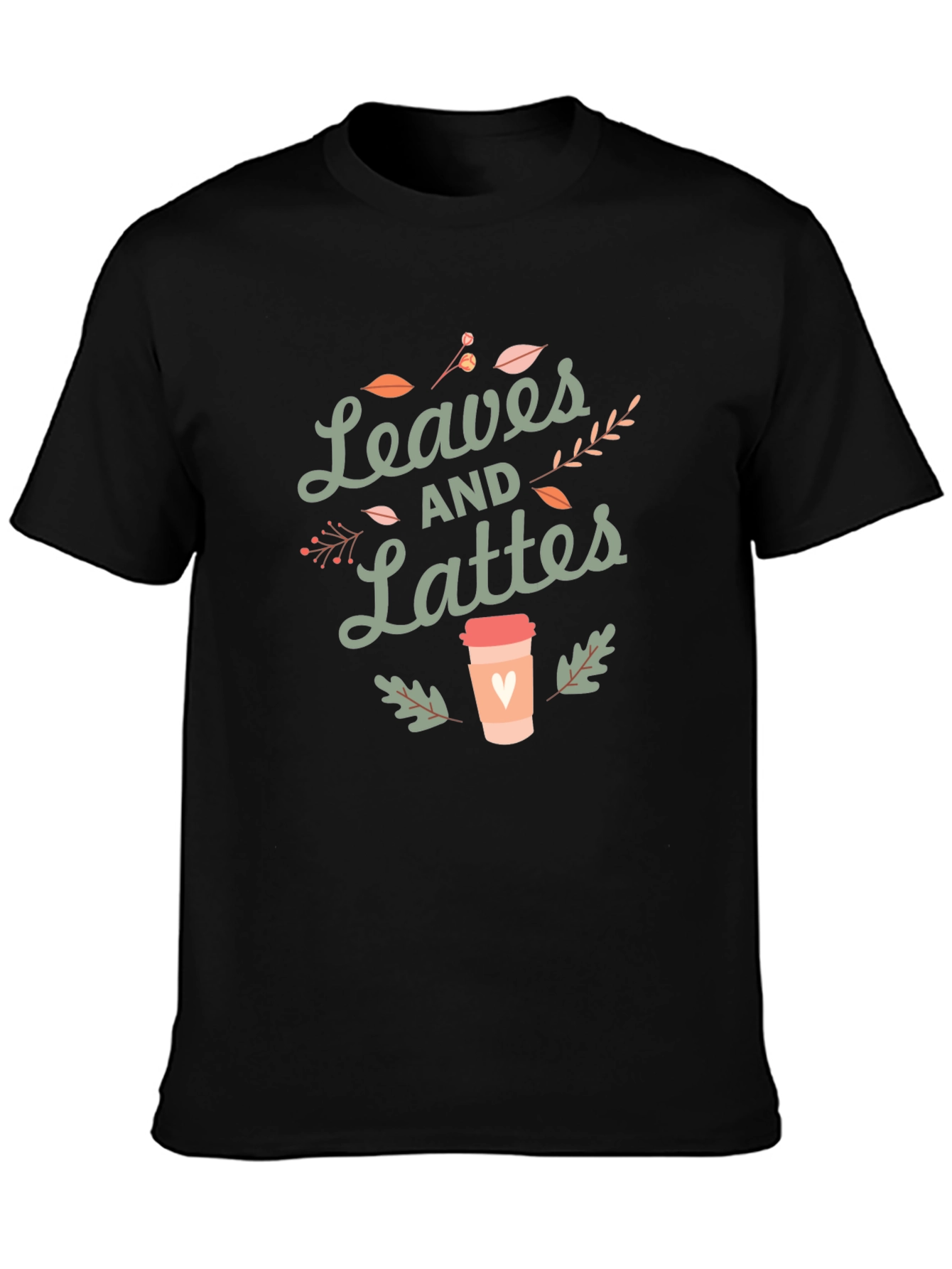 Leaves and Lattes Graphic Tee