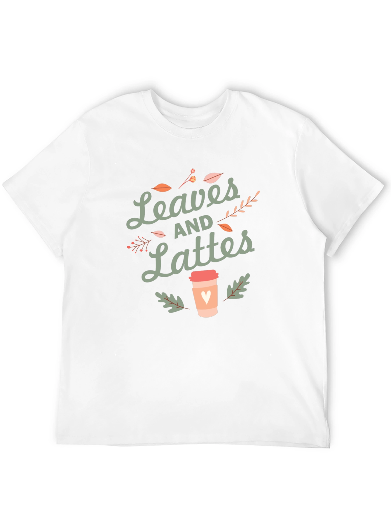 Leaves and Lattes Graphic Tee