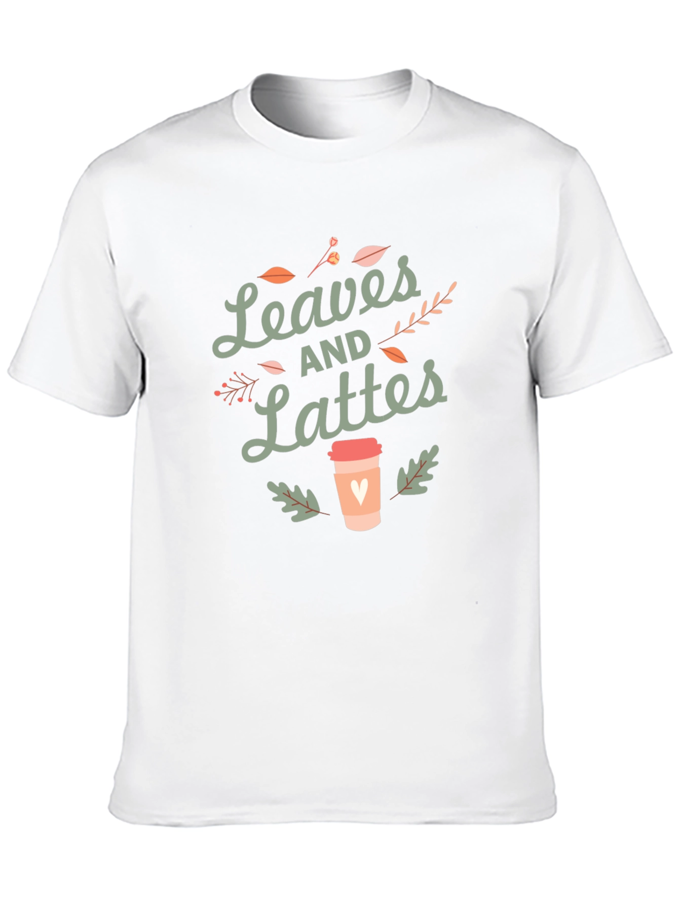 Leaves and Lattes Graphic Tee