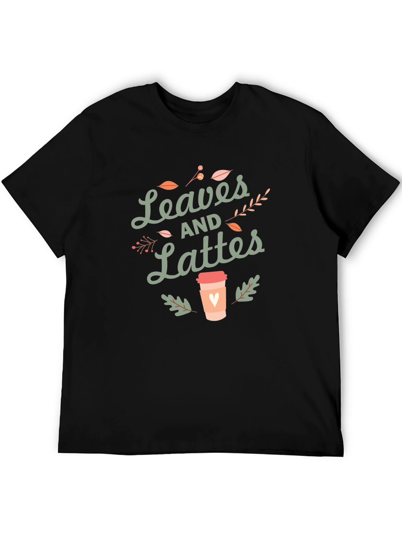 Leaves and Lattes Graphic Tee