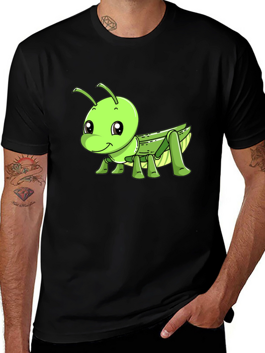 Cartoon Grasshopper Graphic Tee