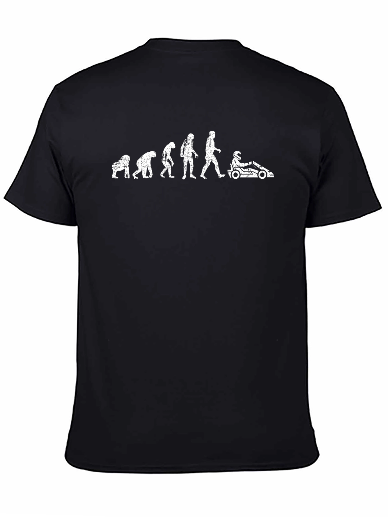 Evolution of Kart Racing T-Shirt - Black