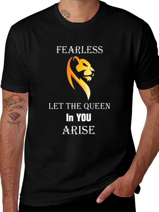 Fearless Queen Graphic Tee - Arise in Style!