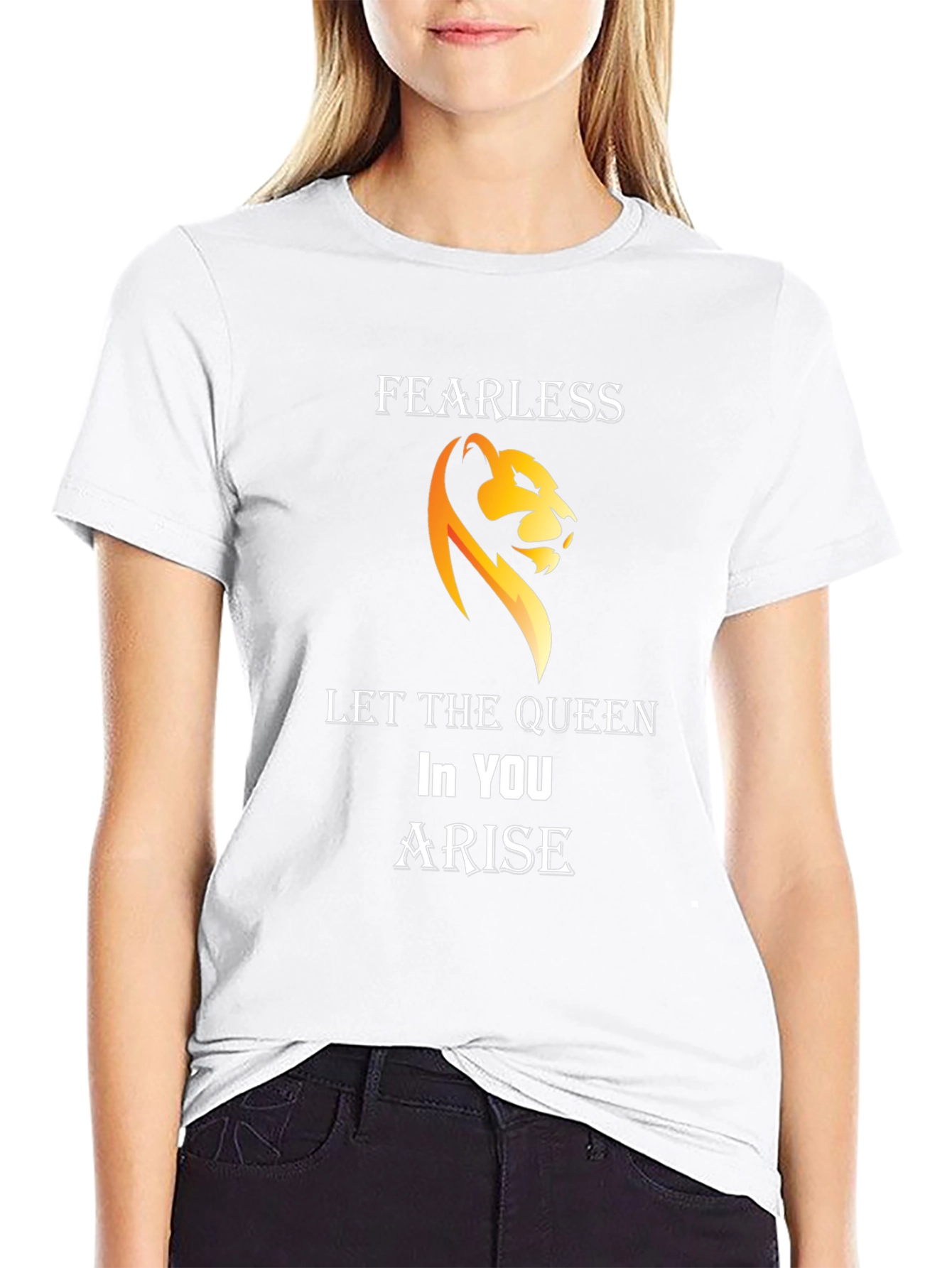 Fearless Queen Graphic Tee - Arise in Style!