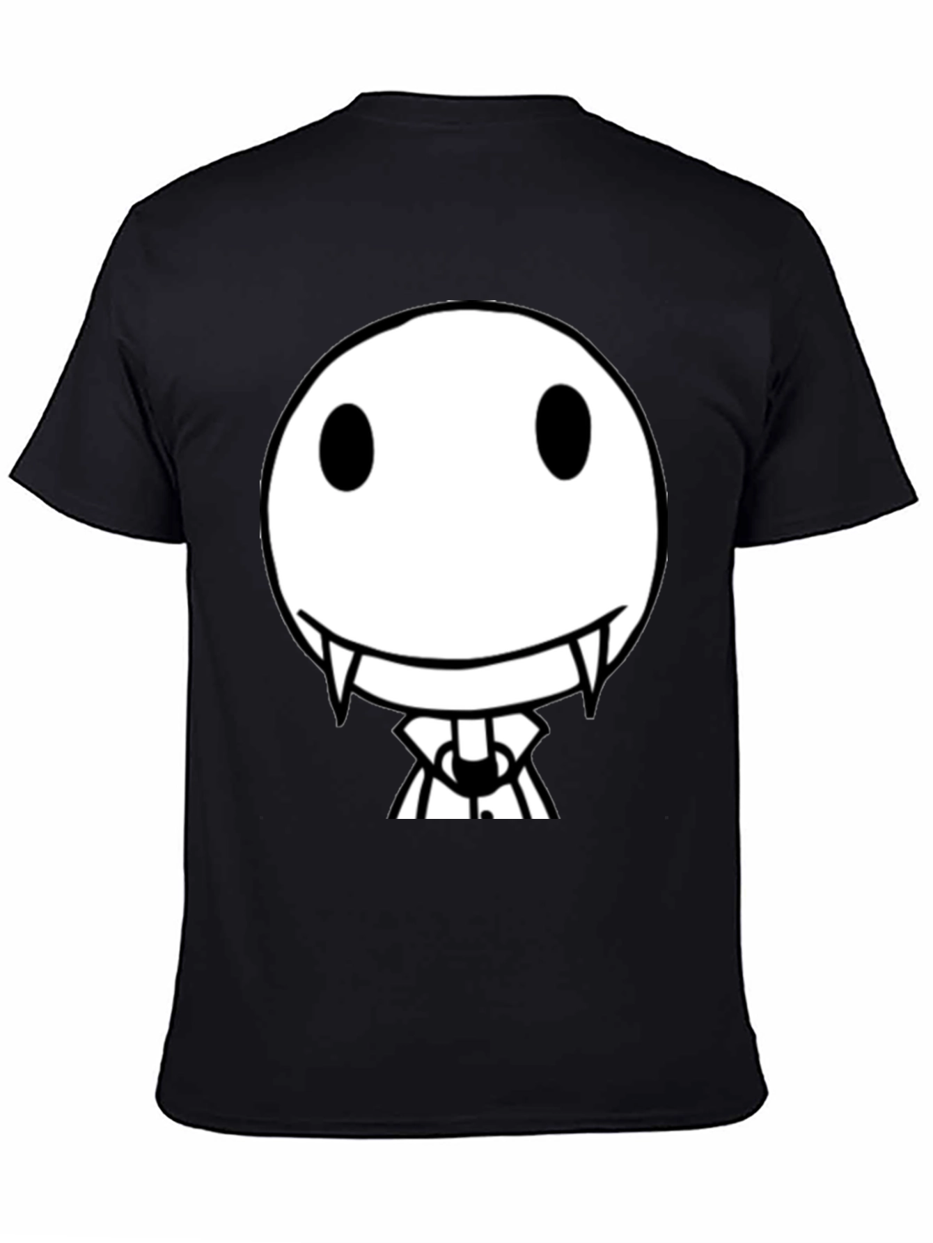 Spooky Smile Black T-Shirt