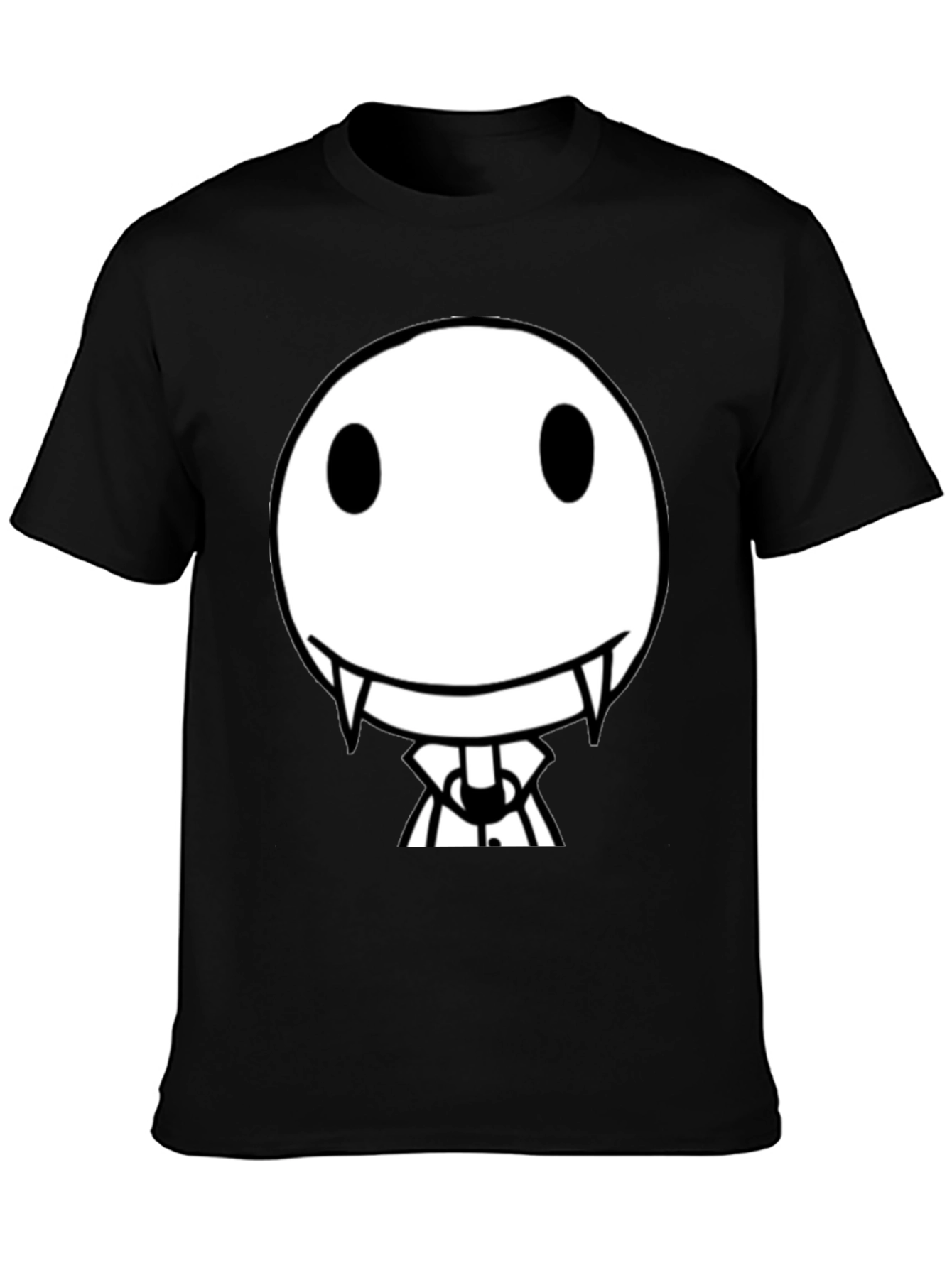 Spooky Smile Black T-Shirt