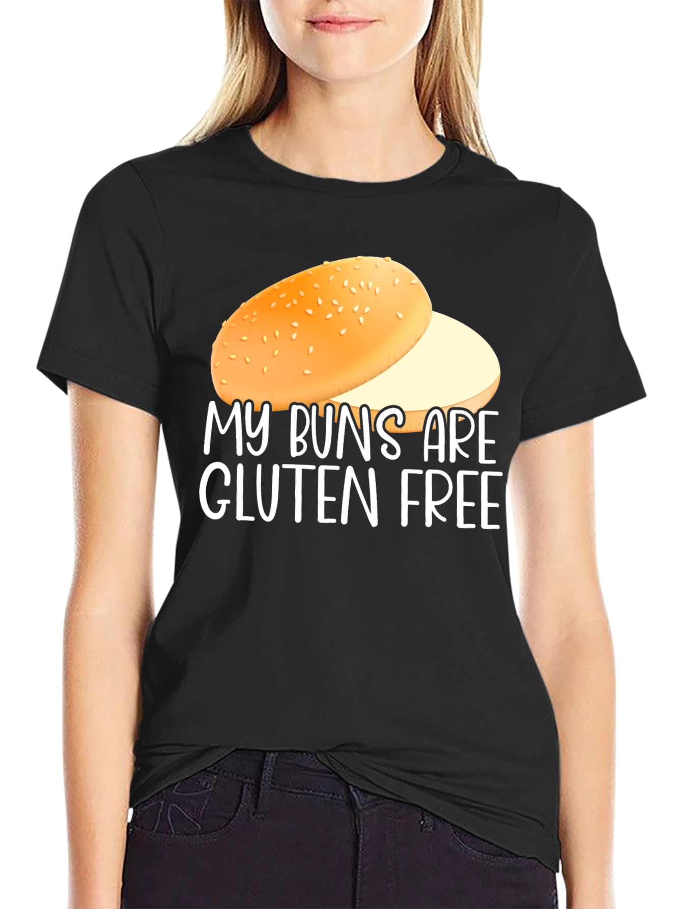 Gluten Free Buns Graphic T-Shirt