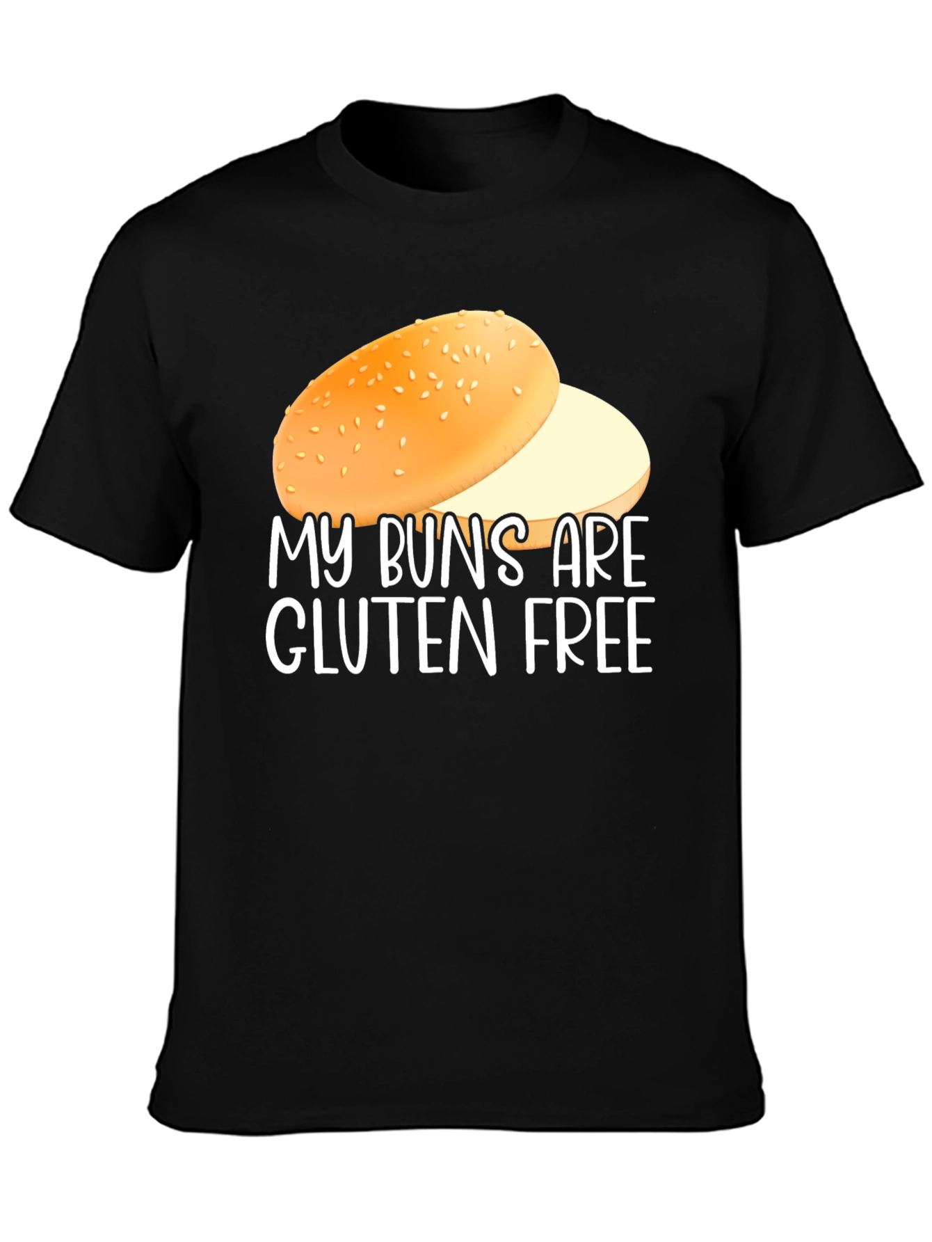 Gluten Free Buns Graphic T-Shirt