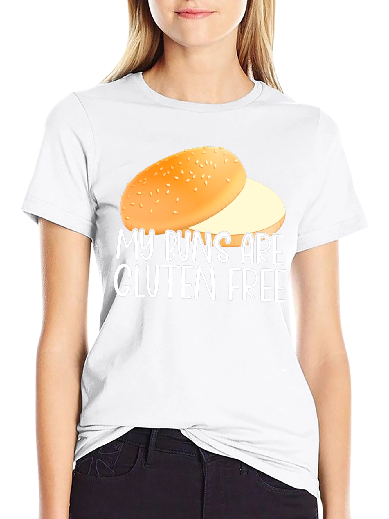 Gluten Free Buns Graphic T-Shirt
