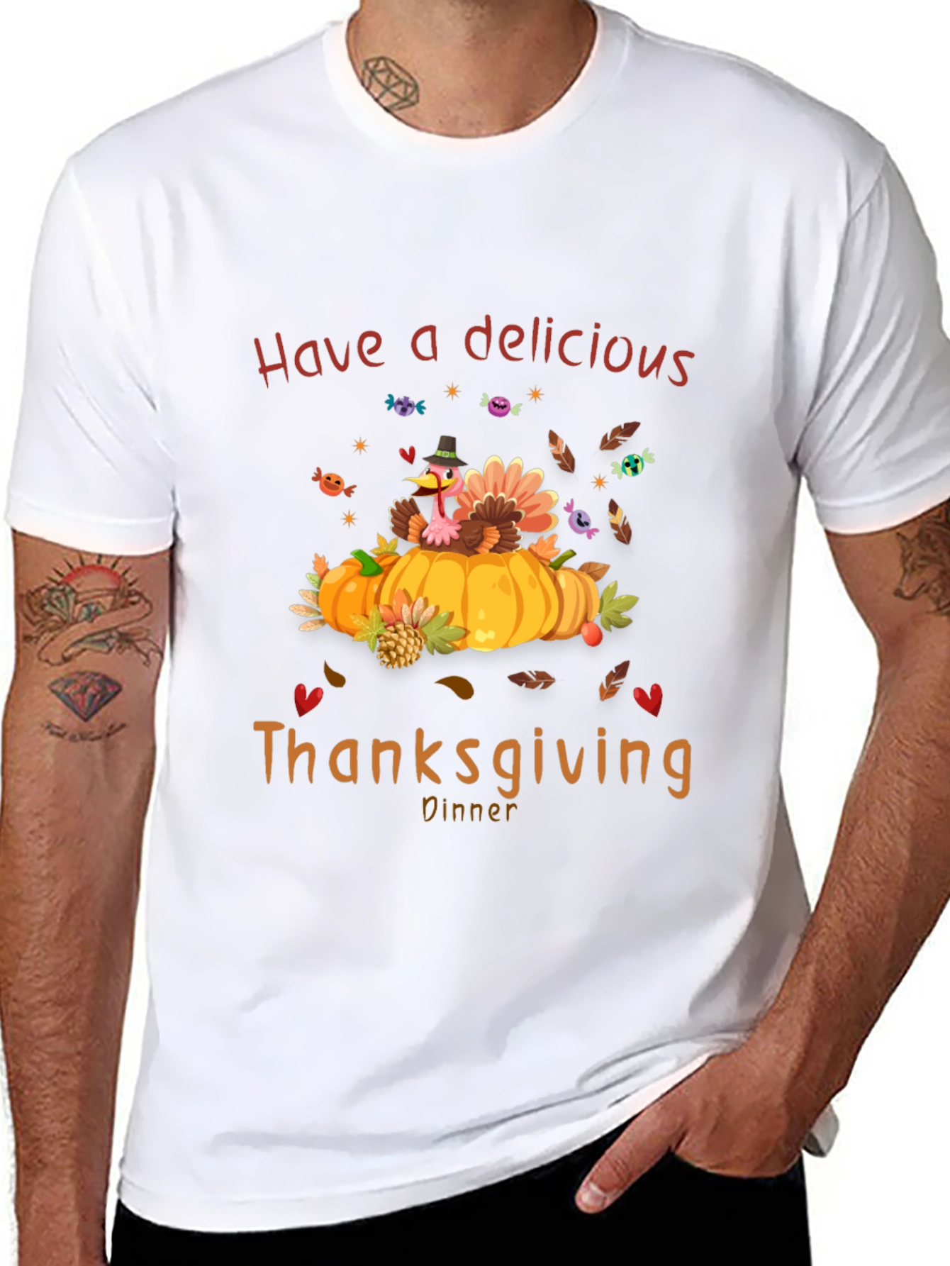 Thanksgiving Turkey Dinner T-Shirt