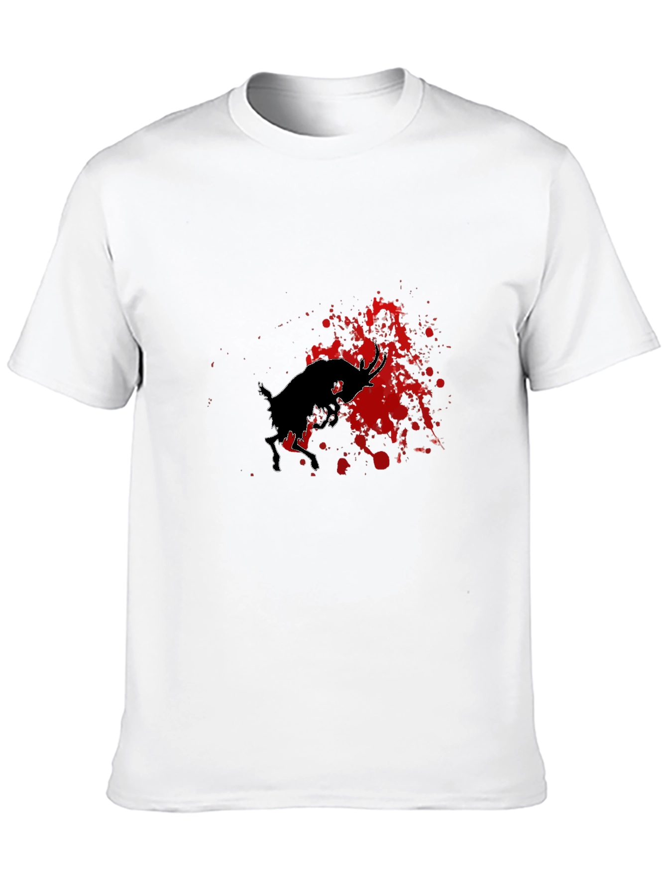 Bull Graphic Black T-Shirt