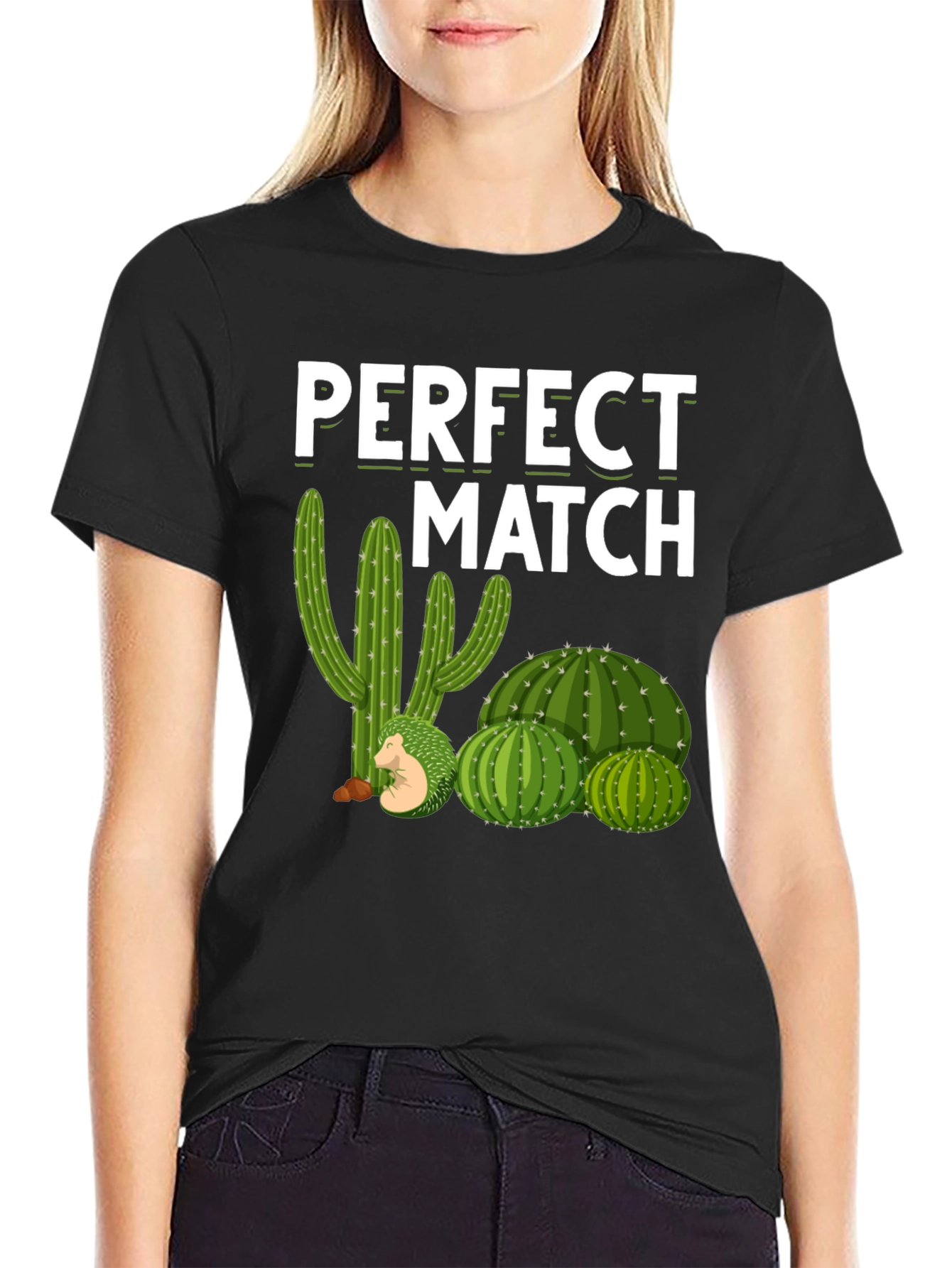 Perfect Match Cactus Graphic Tee