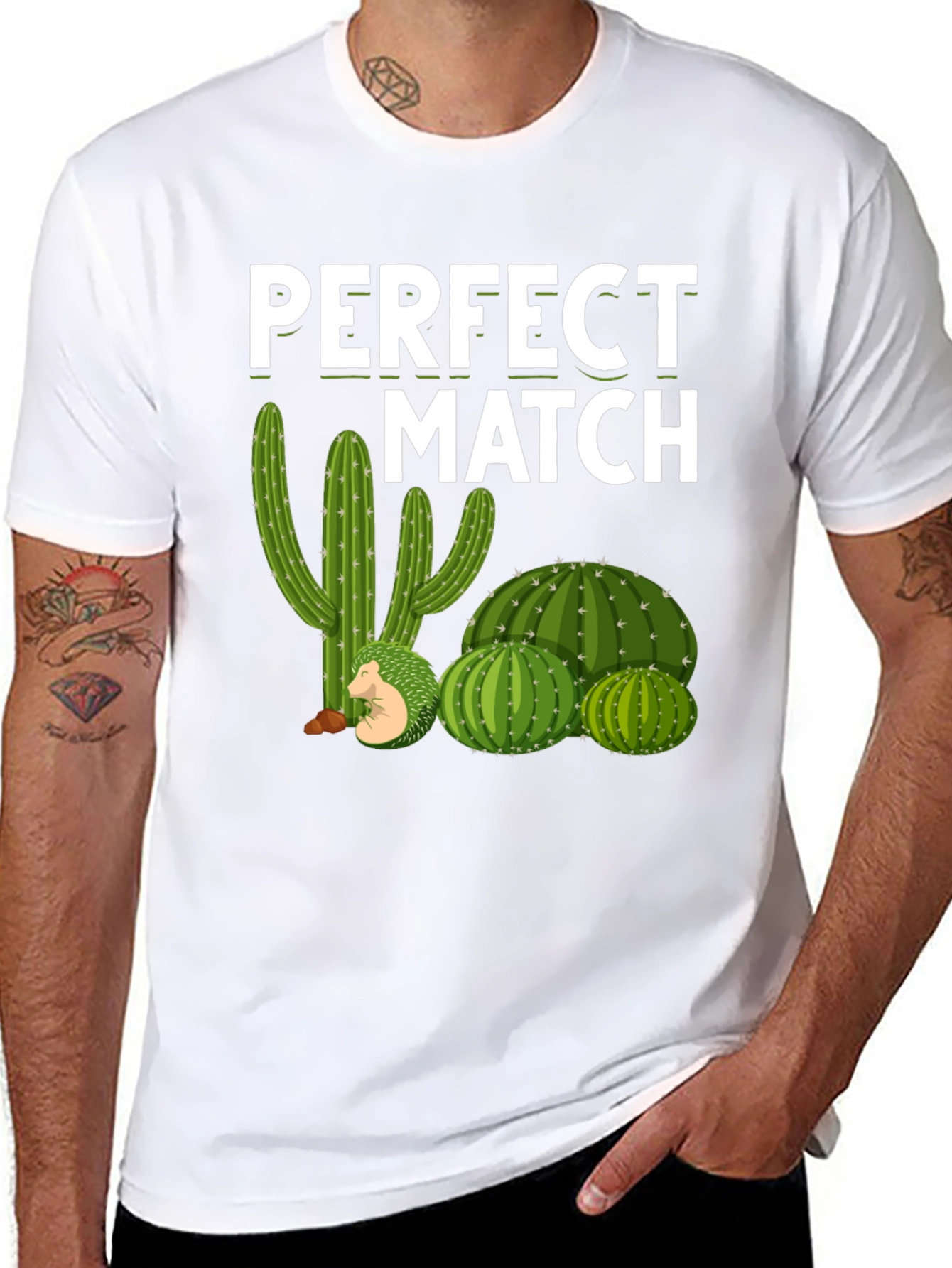Perfect Match Cactus Graphic Tee