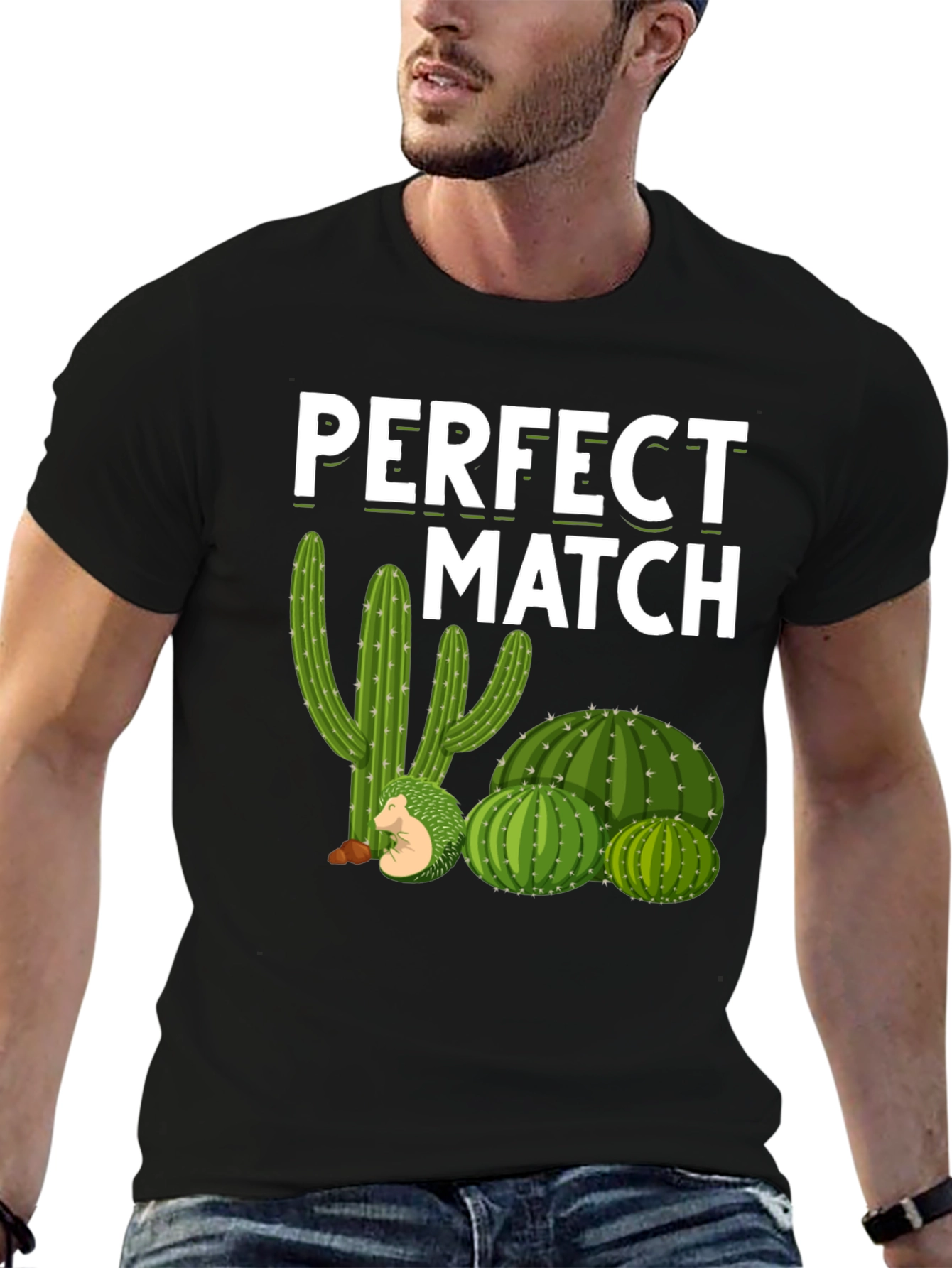 Perfect Match Cactus Graphic Tee