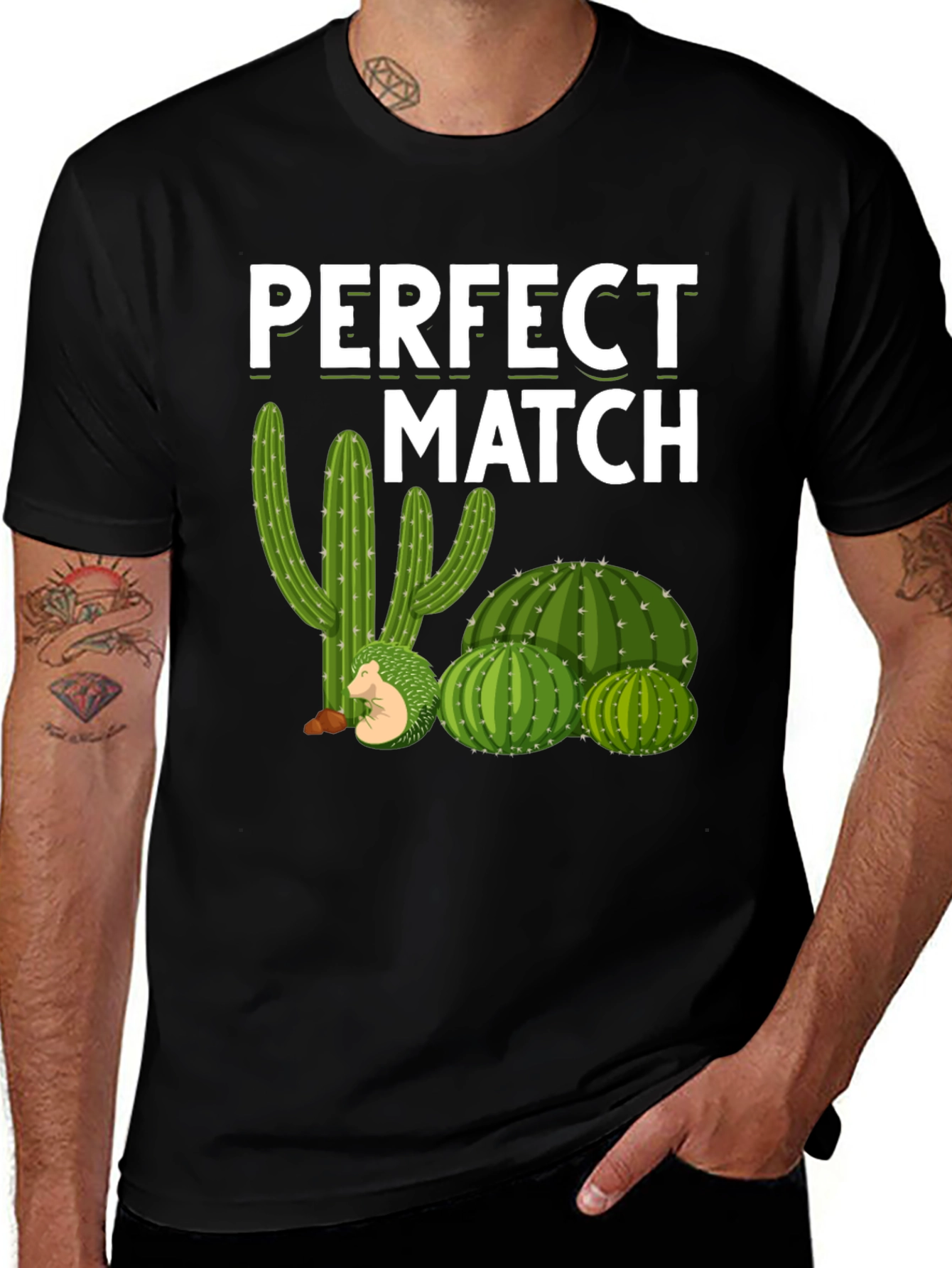 Perfect Match Cactus Graphic Tee