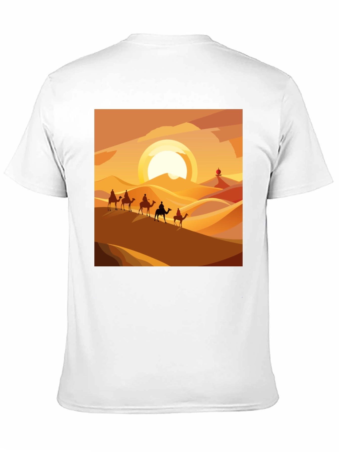 Desert Caravan Graphic T-Shirt