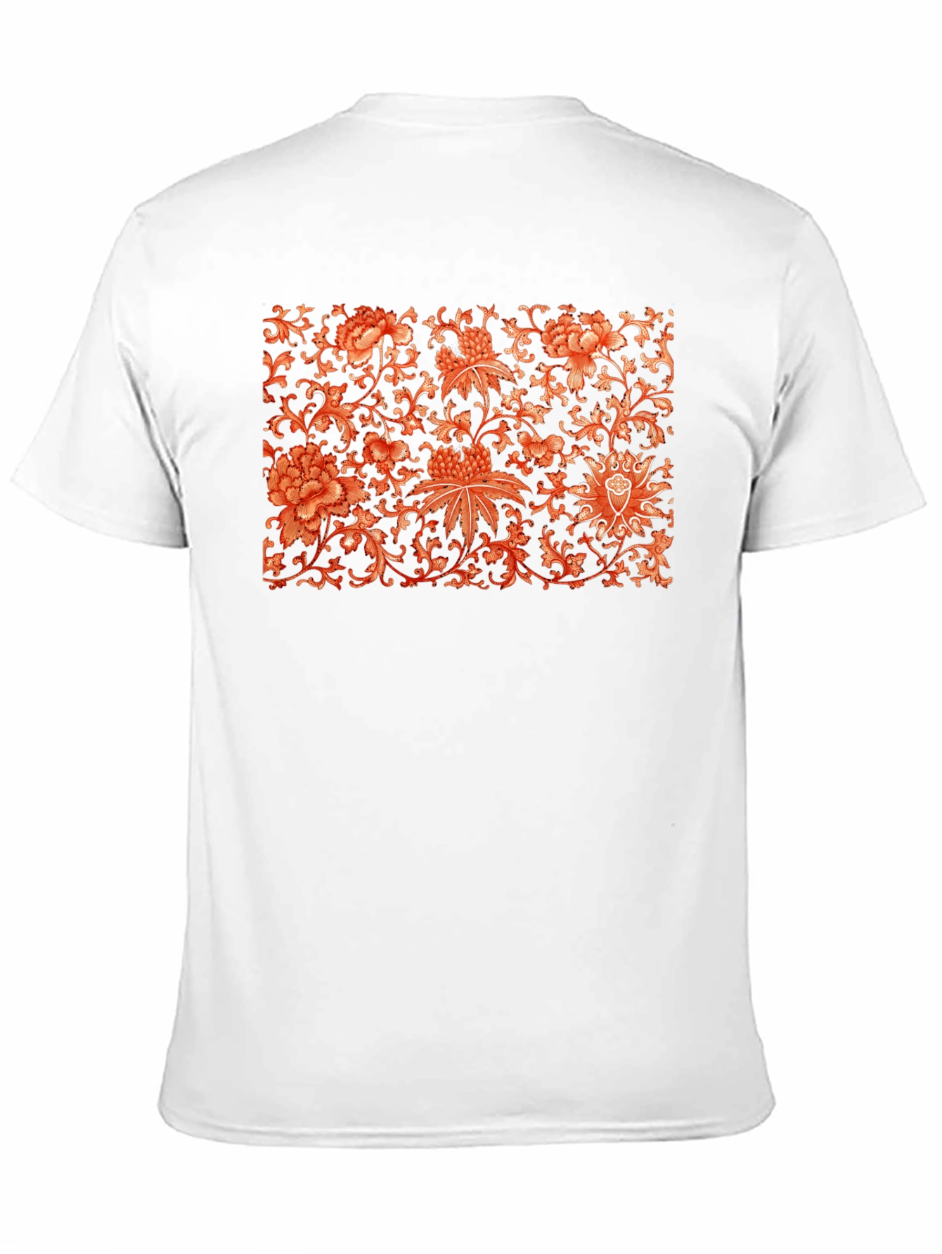 Floral Pattern Graphic Print T-Shirt