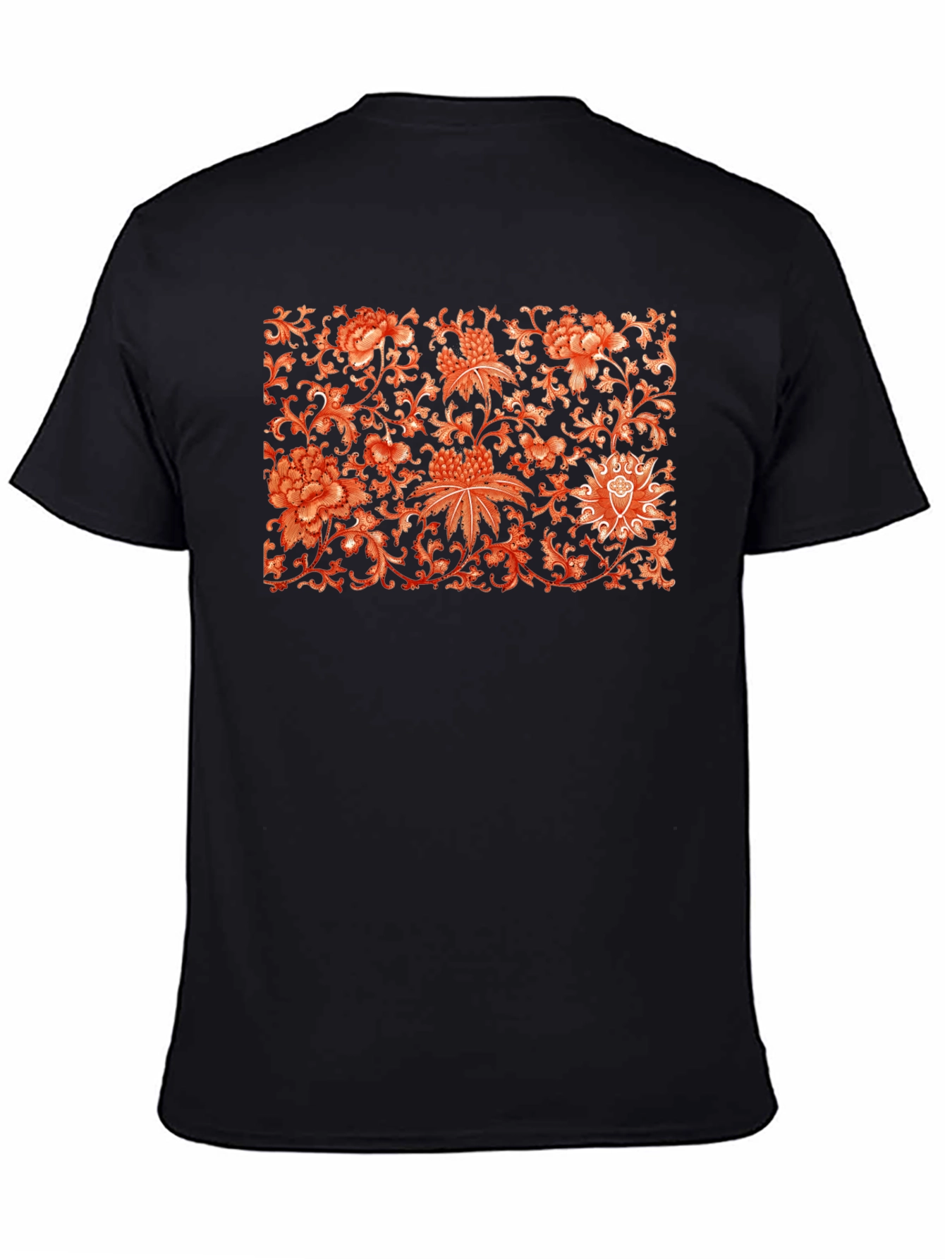 Floral Pattern Graphic Print T-Shirt