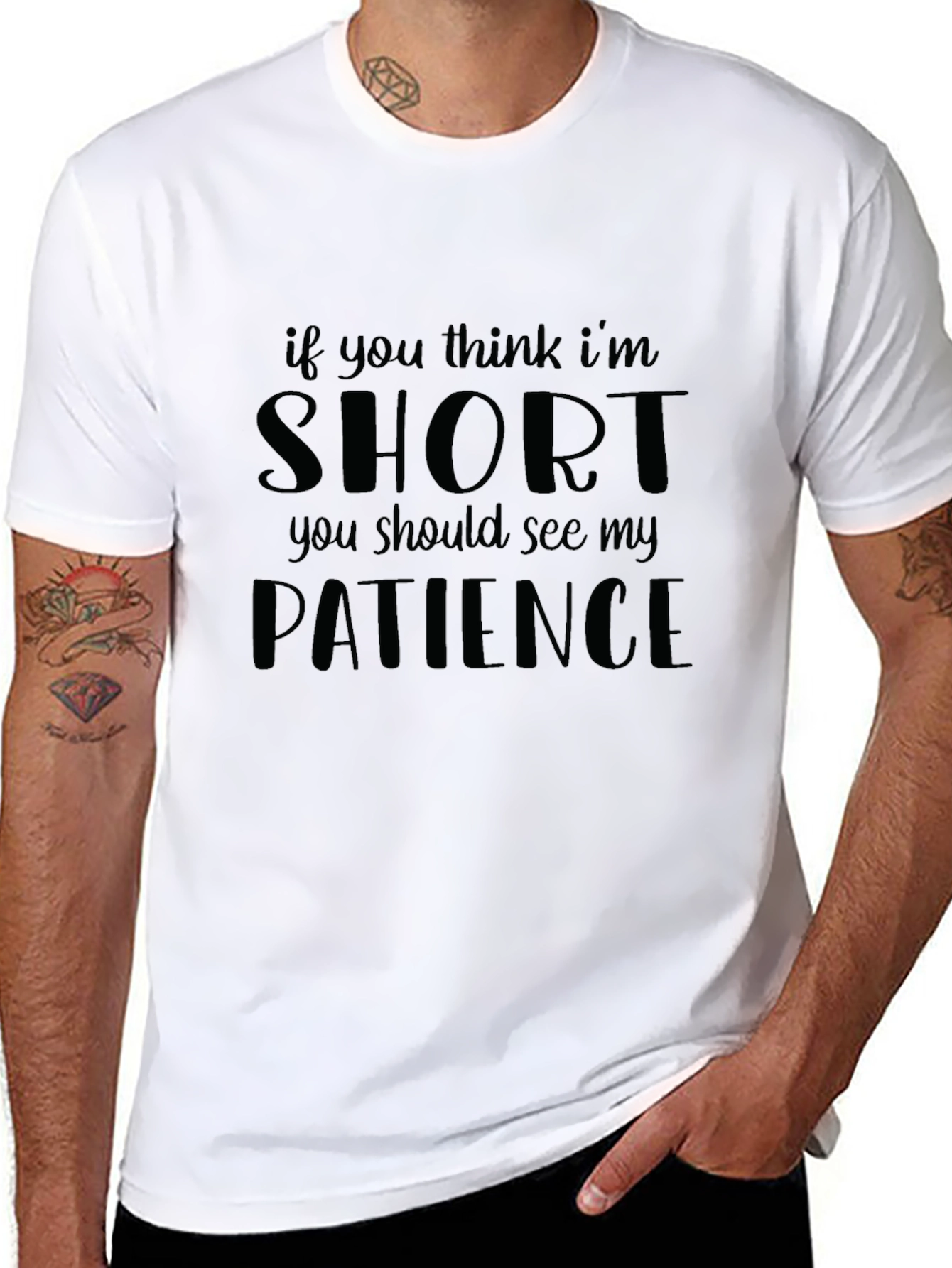 Funny Short Patience T-Shirt