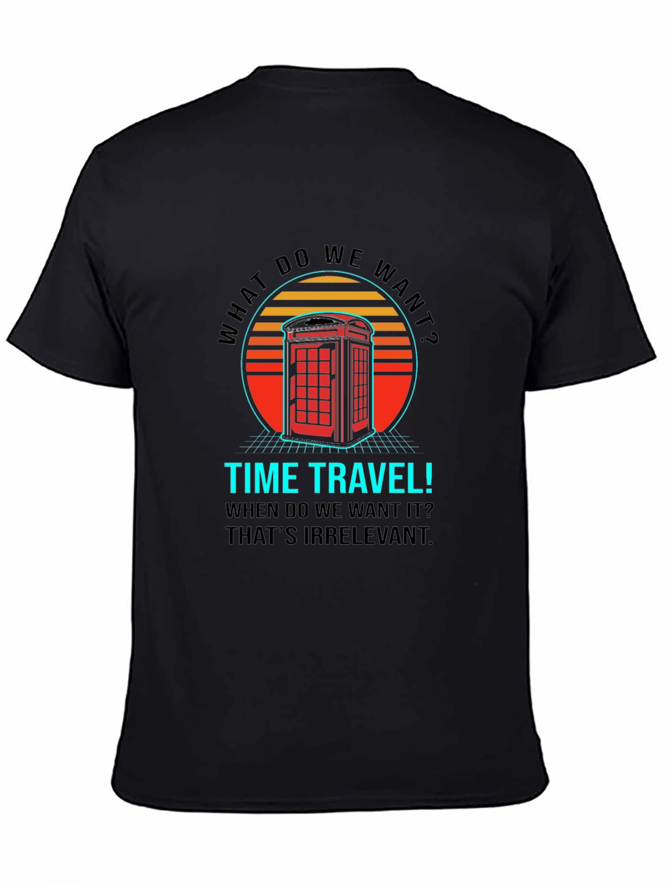 Time Travel T-Shirt - Retro Design