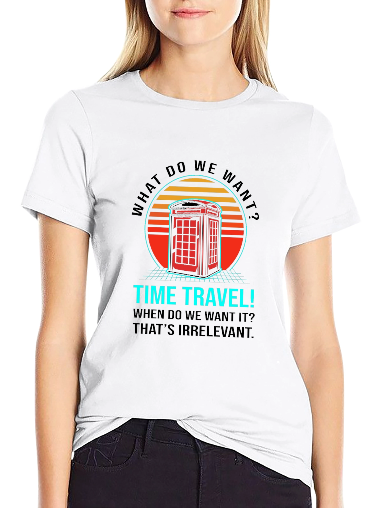 Time Travel T-Shirt - Retro Design