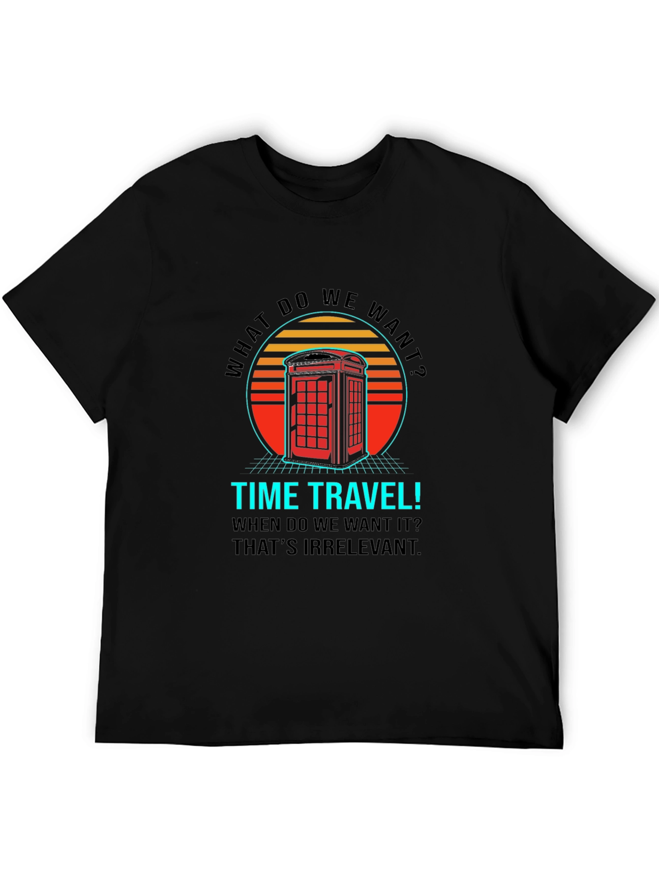 Time Travel T-Shirt - Retro Design
