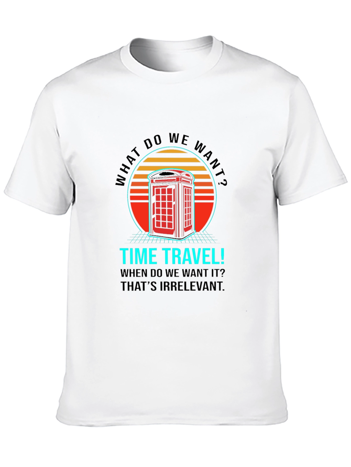 Time Travel T-Shirt - Retro Design